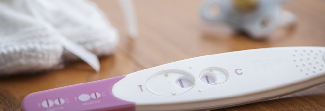 test de grossesse en question