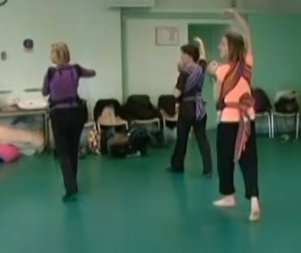 Cours de danse avec bébé