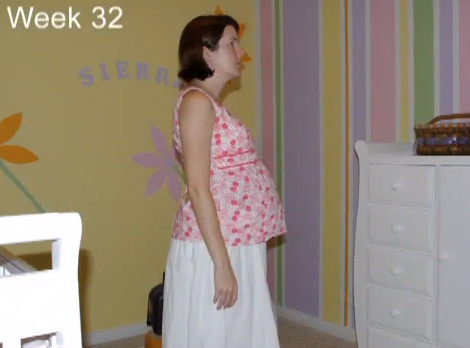 Une grossesse semaine par semaine time-lapse