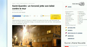 Un bébé sauvé de justesse par une policiere