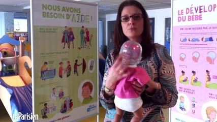 Un poupon transparent pour prévenir des risques de secouer un bébé
