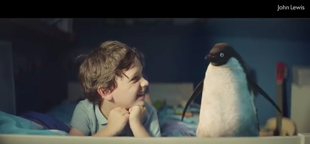 La magie de Noël publicité de l&rsquo;enseigne John Lewis