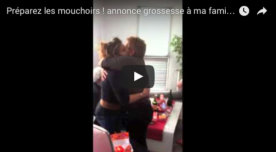 Une annonce de grossesse après 3 ans et demi d’attente